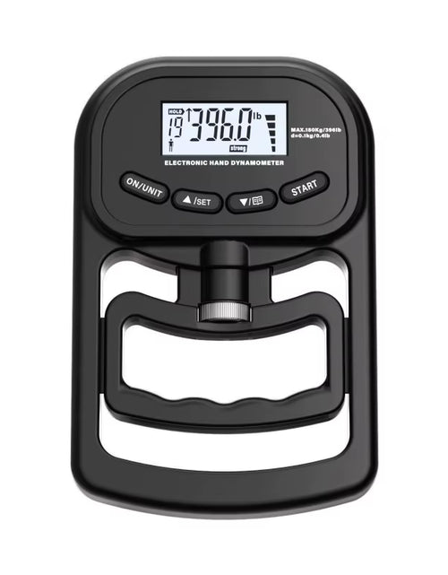 Load image into Gallery viewer, 265Lbs/120Kg Grip Strength Meter for Men and Women Tester Digital Hand Dynamometer Training USB LCD Screen
