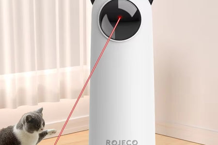 Automatic Cat Toys Interactive Smart Teasing Pet LED Laser Indoor Cat Toy Accessories Handheld Electronic Cat Toy for Dog