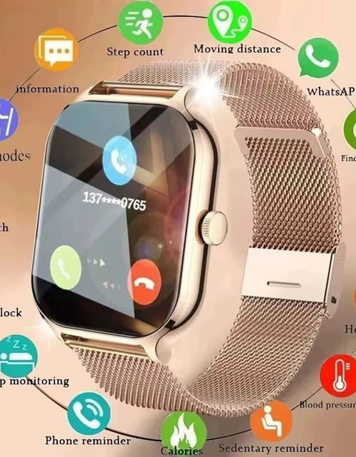 Load image into Gallery viewer, 2026 New Smart Watch for Men Women Sport Selling Smartwatch 1.83'' Full Screen Wireless Call Sports Fitness Holiday Gift Android
