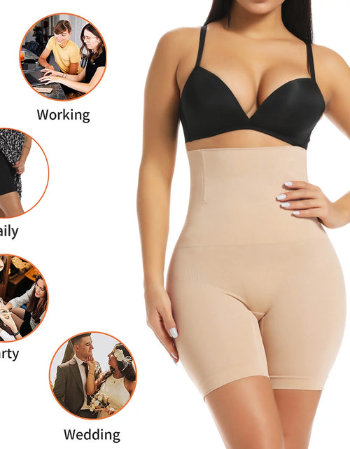 Load image into Gallery viewer, Faja Moldeadora Ropa Interior De Control Abdominal Moldeador Corporal Para Mujer Bragas De Cintura Alta Que Estilizan Los Muslos Y Levantan Los Glúteos
