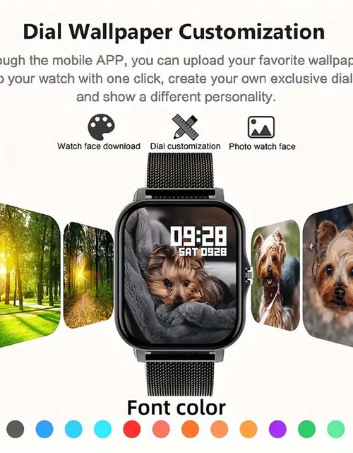 Load image into Gallery viewer, 2026 New Smart Watch for Men Women Sport Selling Smartwatch 1.83'' Full Screen Wireless Call Sports Fitness Holiday Gift Android
